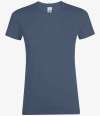 01825 Ladies Regent T Shirt Denim colour image